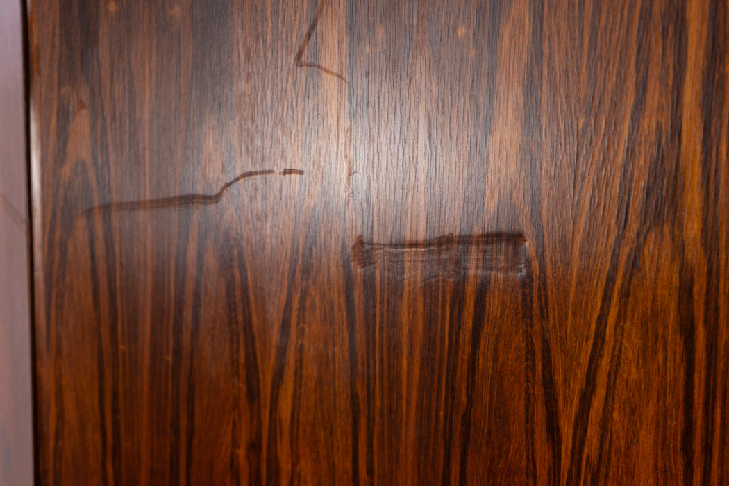 Danish Modern Rosewood Corner Cabinet - (326-211)