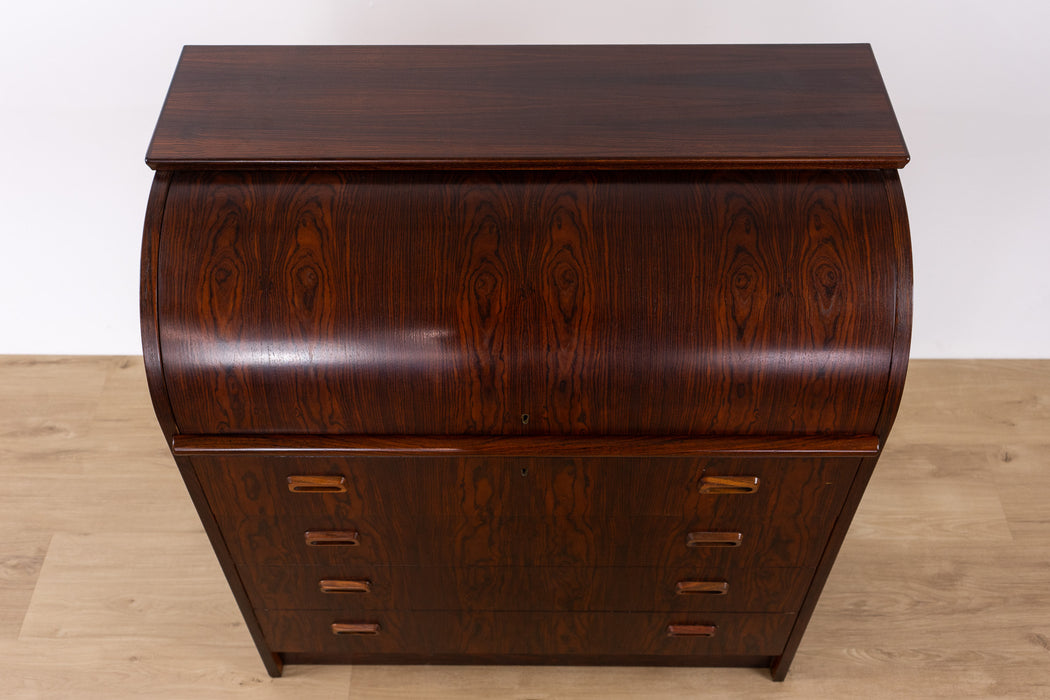 Swedish Mid-Century Rosewood Secretary Desk - (D1659)
