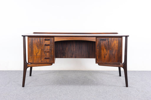 Danish Modern Rosewood Writing Desk by Svend Åge Madsen  - (D1464)