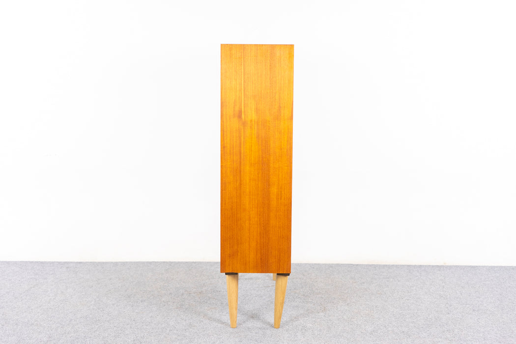 Danish Modern Teak Bookcase - (327-055)