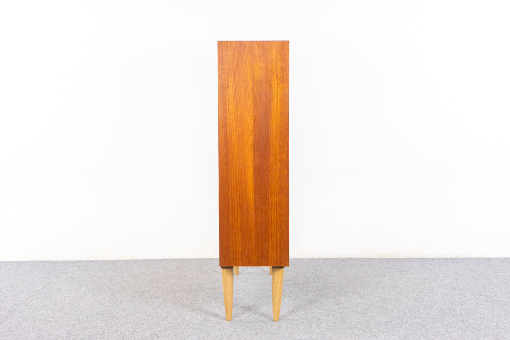 Danish Modern Teak Bookcase - (327-055)