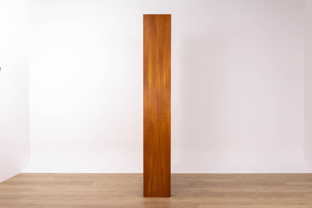 Danish Modern Tall Teak Bookcase - (D1642)