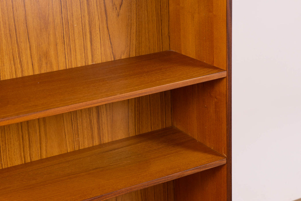 Danish Modern Tall Teak Bookcase - (D1644)