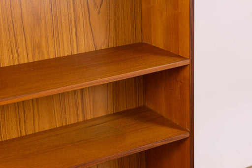 Danish Modern Tall Teak Bookcase - (D1644)