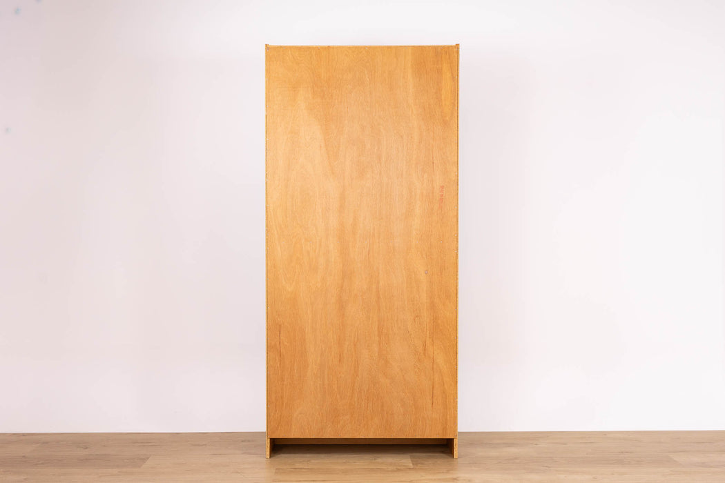Danish Modern Tall Teak Bookcase - (D1644)