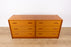 Mid-Century Modern Long Low Teak Dresser - (D1645)