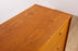 Mid-Century Modern Long Low Teak Dresser - (D1645)