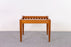 Danish Modern Teak Footstool - (D1208)