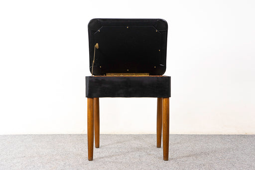 Teak Flip-Top Footstool - (319-139.5)