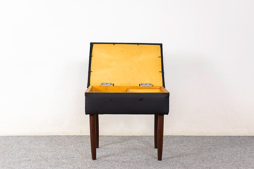 Teak Flip-Top Footstool  - (319-139.6)
