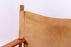 Mid-Century Teak & Leather Safari Rocking Chair by Kai Winding - (D1517)