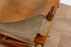 Mid-Century Teak & Leather Safari Rocking Chair by Kai Winding - (D1517)