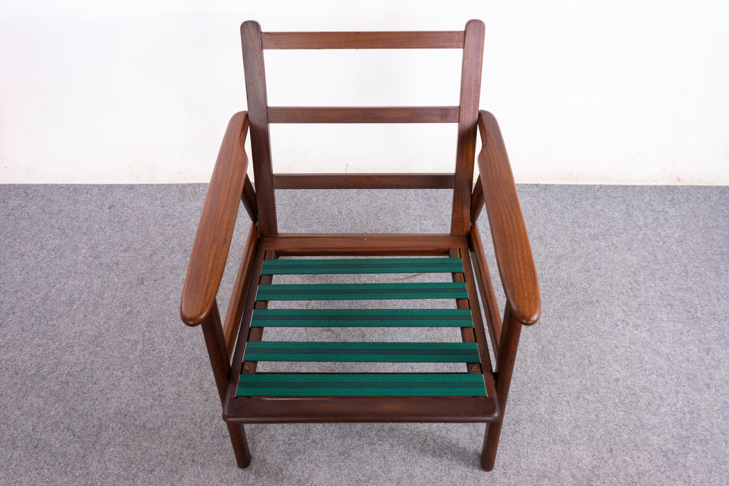 Danish Mid-Century Teak Lounge Chair - (326-057.2)