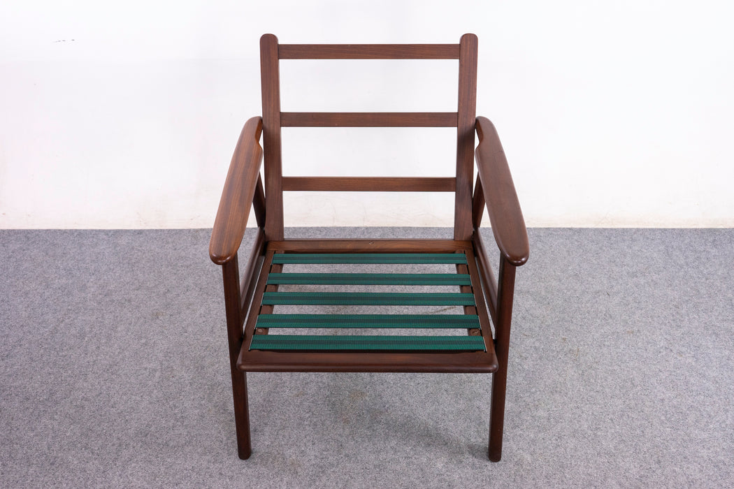 Danish Mid-Century Teak Lounge Chair - (326-057.3)