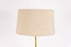 Mid-Century Modern Teak & Metal Floor Lamp - (D1616)