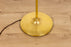 Mid-Century Modern Teak & Metal Floor Lamp - (D1616)