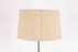 Mid-Century Modern Teak & Metal Floor Lamp - (D1616)