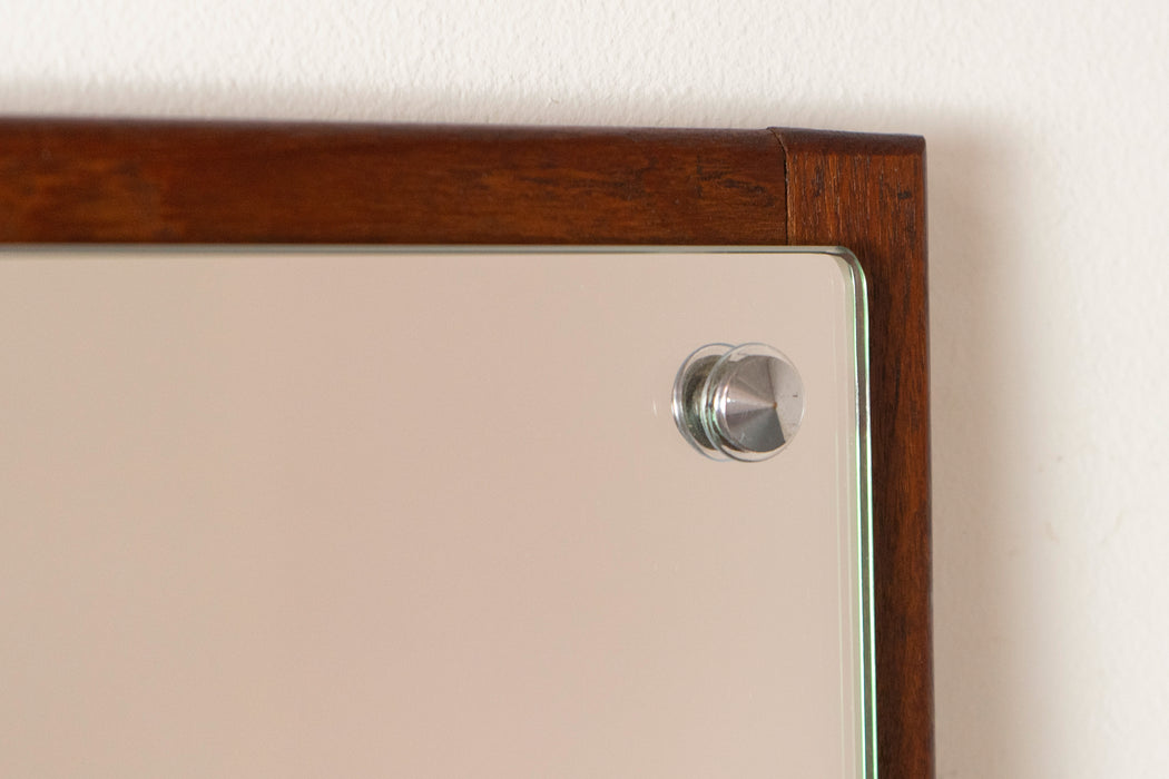 Teak Danish Mirror - (326-146)