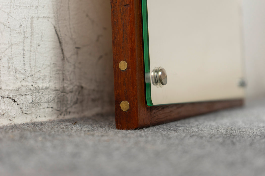 Teak Danish Mirror - (326-146)