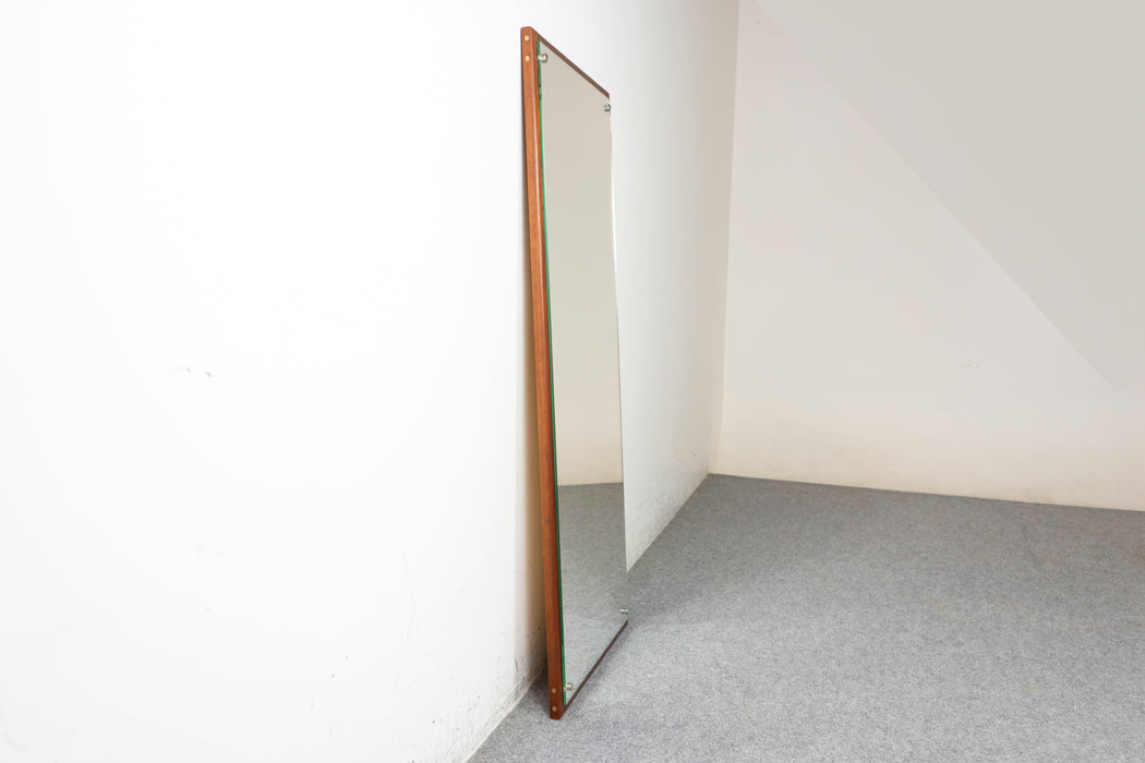 Teak Danish Mirror - (326-146)