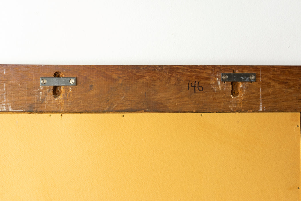 Teak Danish Mirror - (326-146)