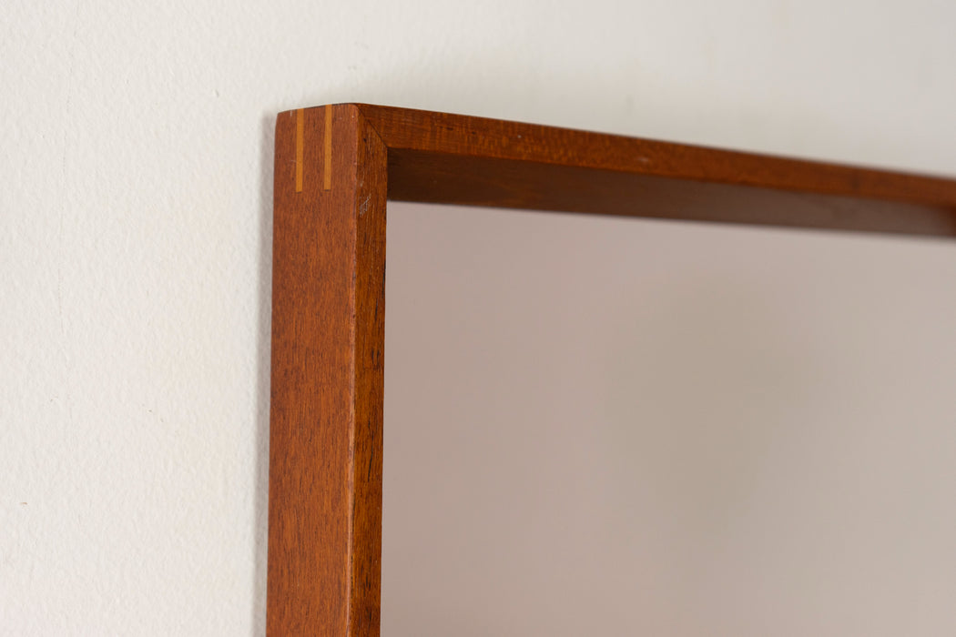 Teak Danish Mirror - (326-147)
