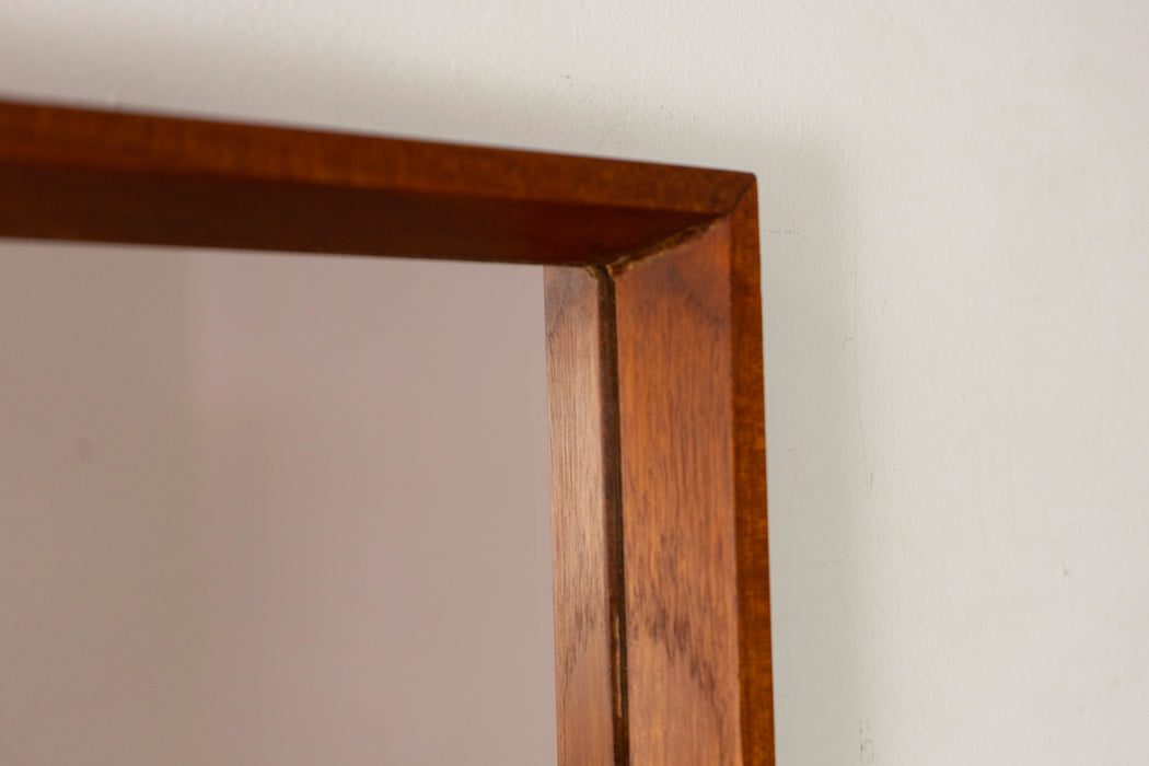 Teak Danish Mirror - (326-147)