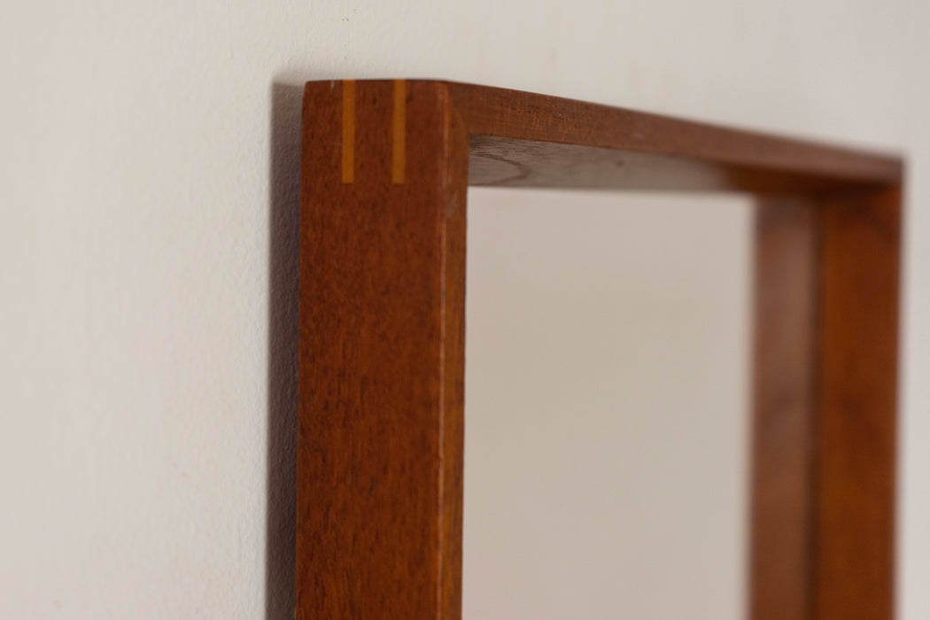 Teak Danish Mirror - (326-147)