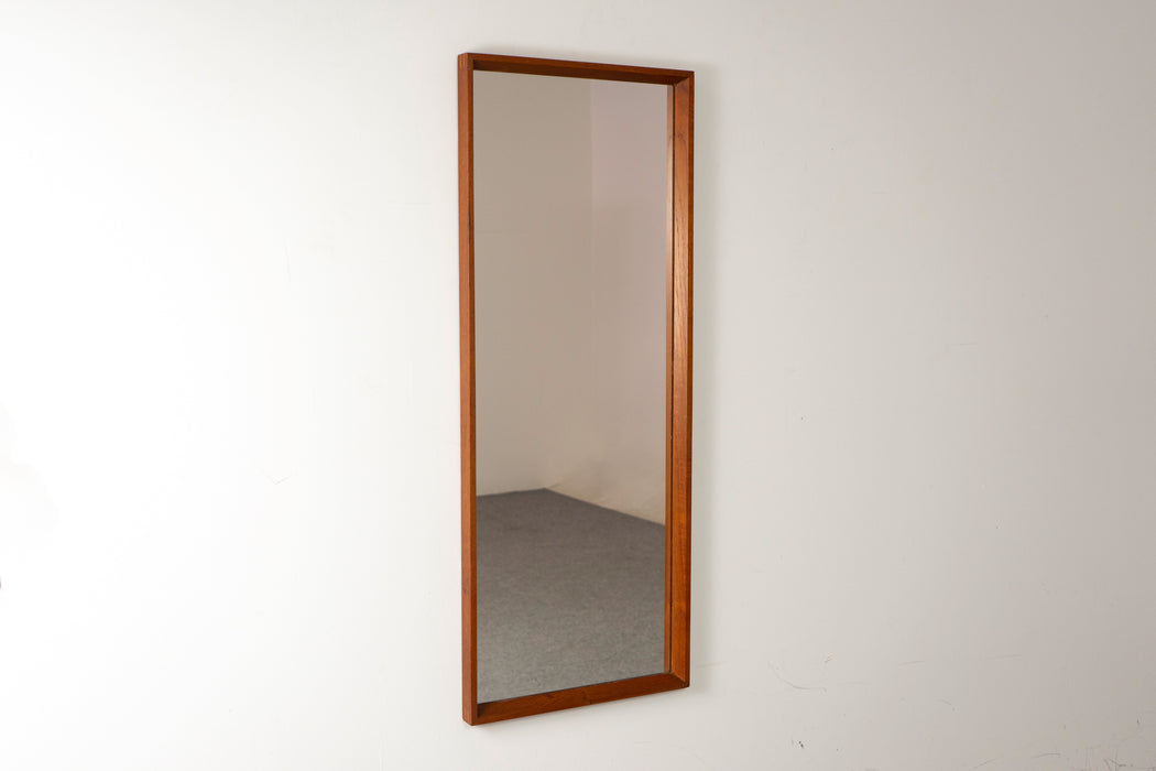 Teak Danish Mirror - (326-147)
