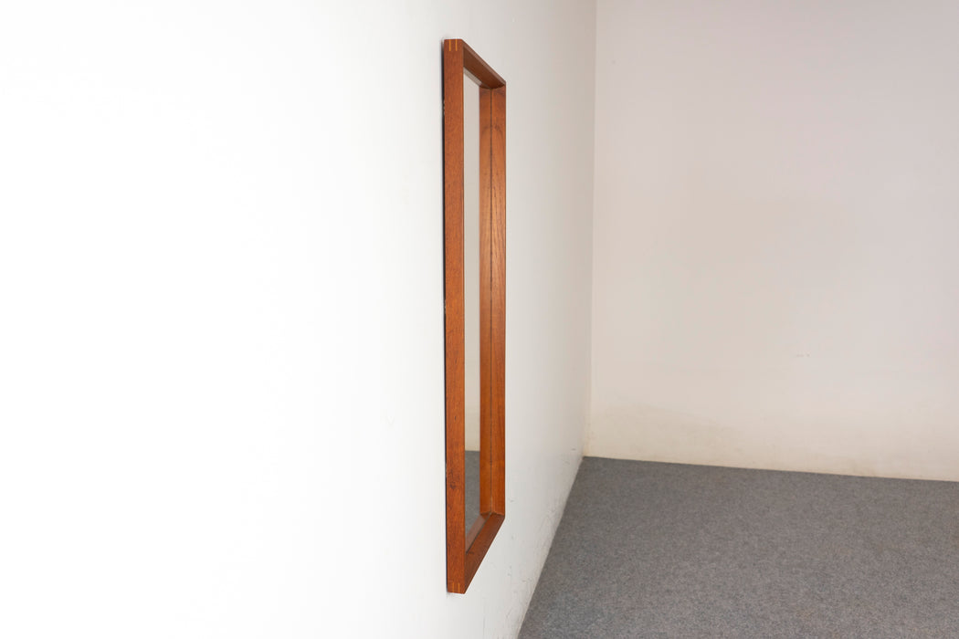 Teak Danish Mirror - (326-147)
