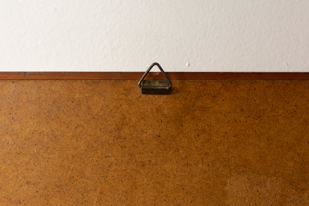 Teak Danish Mirror - (326-150)