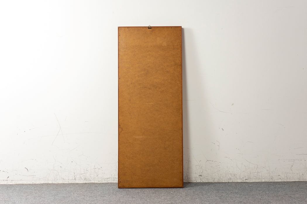 Teak Danish Mirror - (326-150)