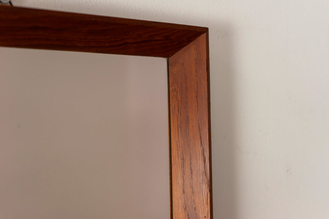 Teak Danish Mirror - (326-155)