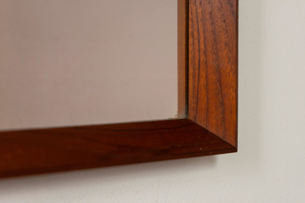 Teak Danish Mirror - (326-155)