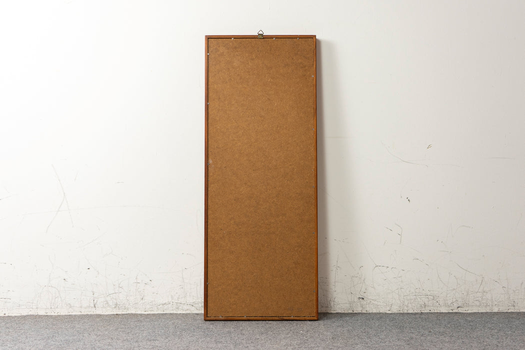 Teak Danish Mirror - (326-155)