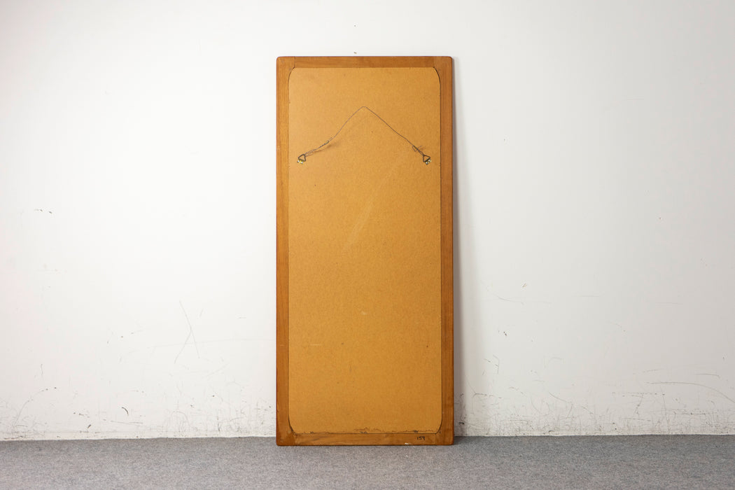 Teak Danish Mirror - (326-159)