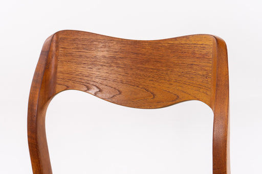 Niels Otto Møller Model 71 Teak Dining Chair - (D1663)
