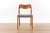 Niels Otto Møller Model 71 Teak Dining Chair - (D1663)