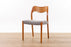 Niels Otto Møller Model 71 Teak Dining Chair  - (D1661)