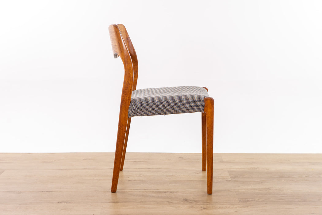 Niels Otto Møller Model 71 Teak Dining Chair  - (D1661)
