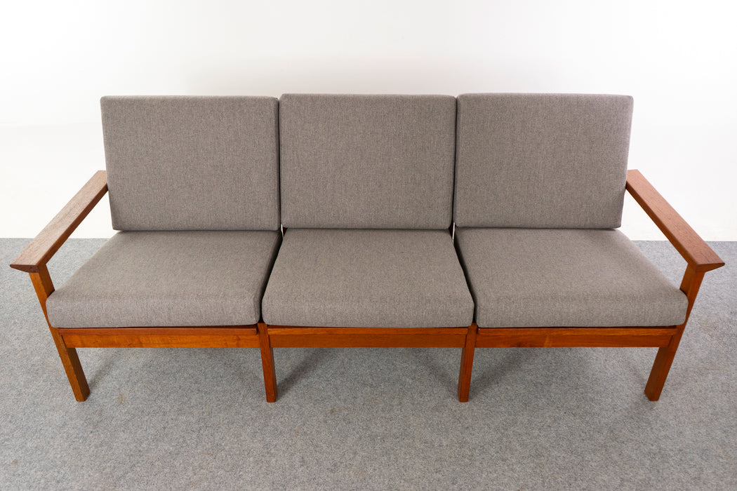 Teak Danish Sofa - (D1049)