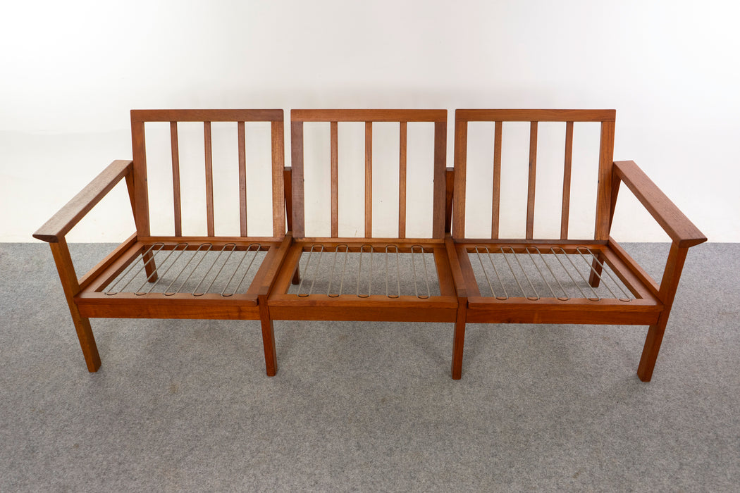 Teak Danish Sofa - (D1049)