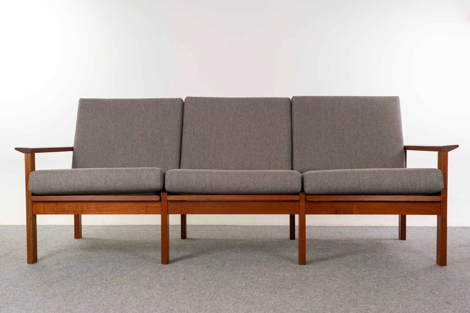 Teak Danish Sofa - (D1049)