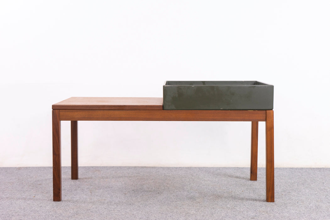 Swedish Mid-Century Teak Flower Table - (326-043)