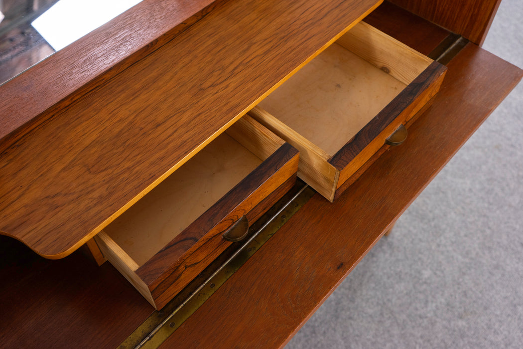 Teak Danish Vanity - (326-031)