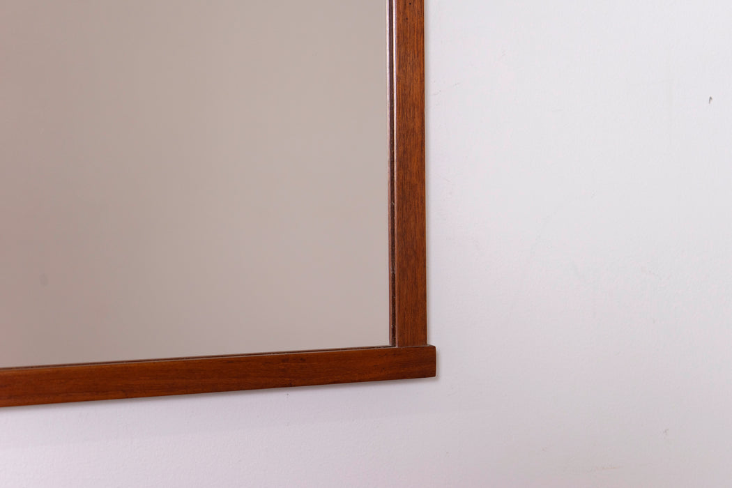 Teak Danish Mirror - (326-142.3)