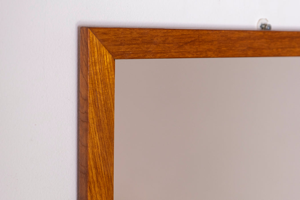 Teak Danish Mirror - (326-255)