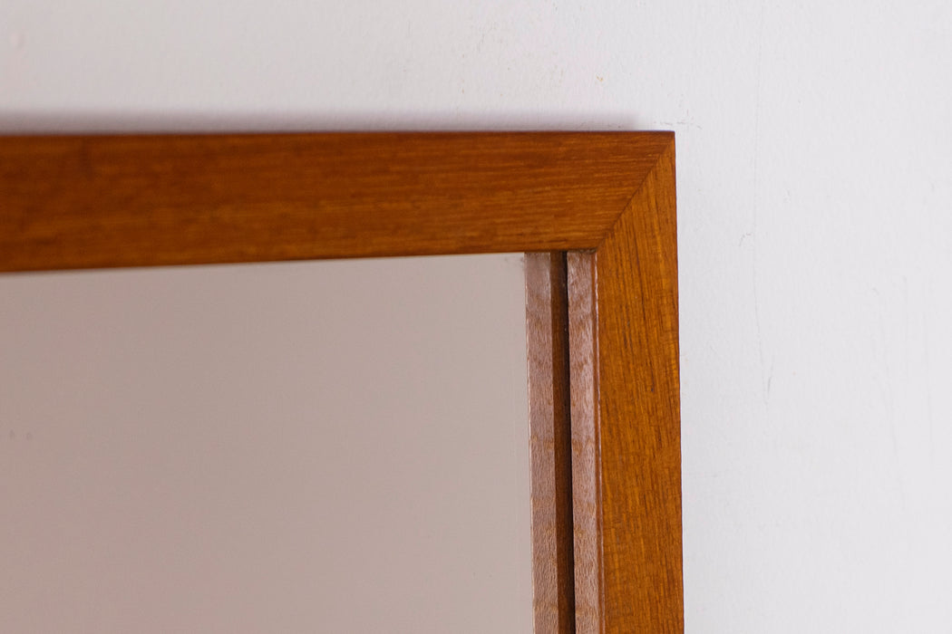 Teak Danish Mirror - (326-255)