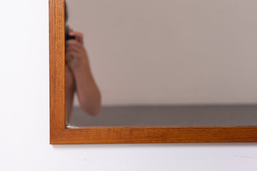 Teak Danish Mirror - (326-255)