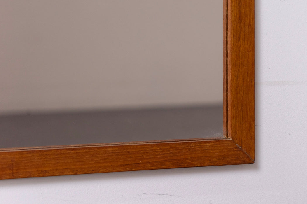 Teak Danish Mirror - (326-255)